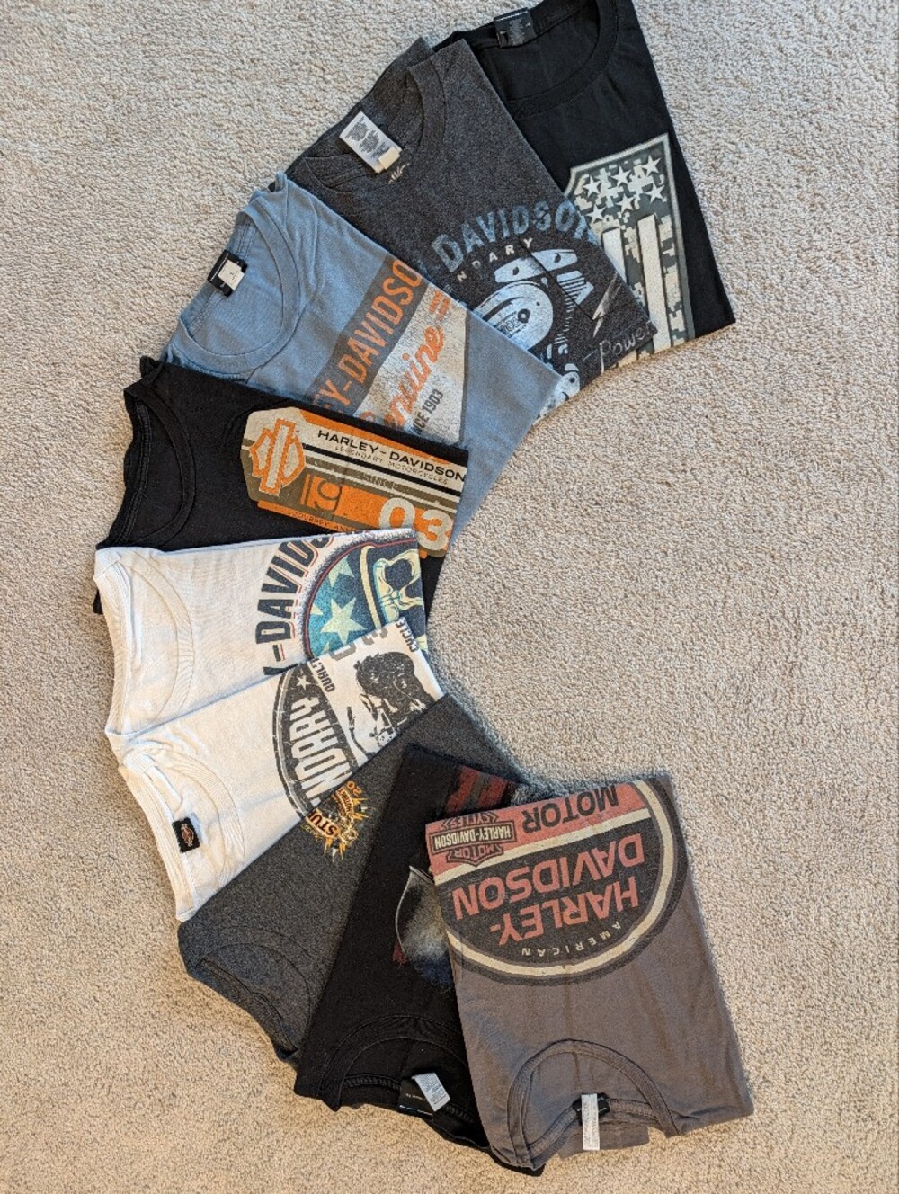 Harley Davidson Men's Graphic Short Sleeve T-Shirt Collection